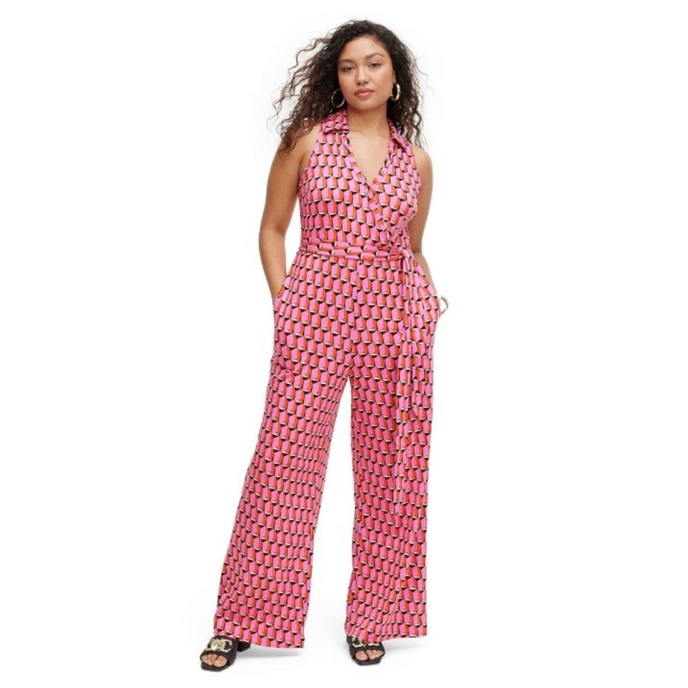 DVF for Target Collared sleeveless jumpsuit, size medium